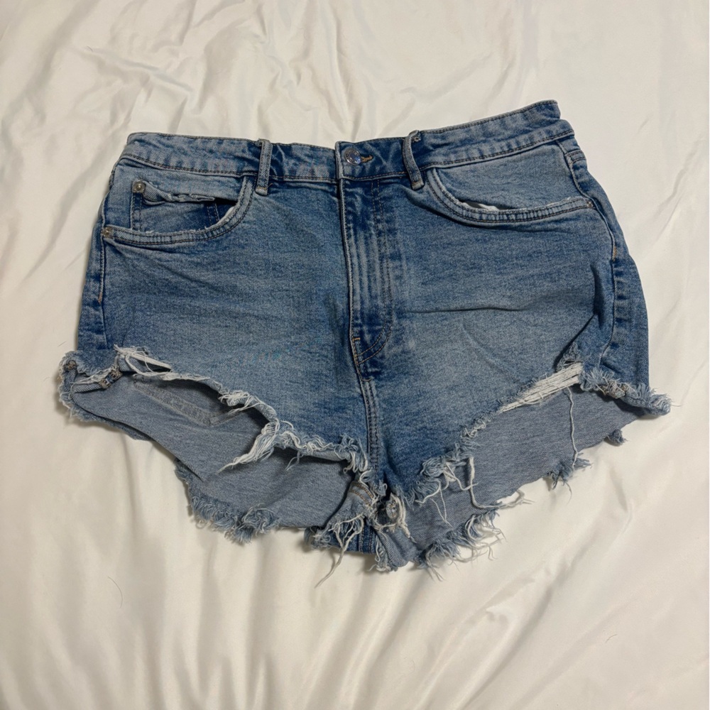 Zara denim shorts